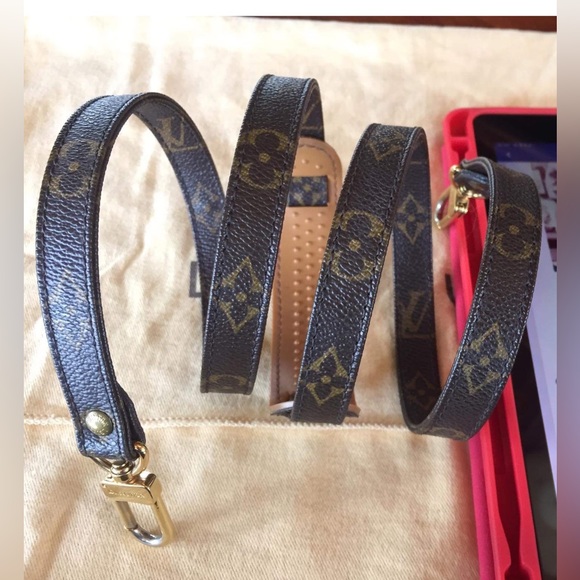 ❤️‍🔥PALLAS MM❤️‍🔥 LOUIS VUITTON Pallas Monogram Canvas Shoulder Bag Red - Picture 15 of 16